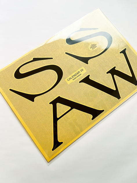 Calendar 26 / Tezzo SUZUKI - 本屋青旗 Ao-Hata Bookstore