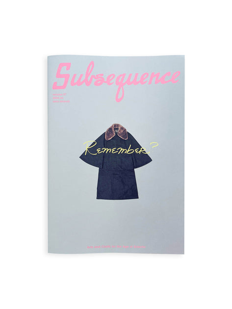 subsequence magazine volume 1〜6 セット Subsequence Magazine Vol.1 ｜ みんげい おくむら （日本と世界