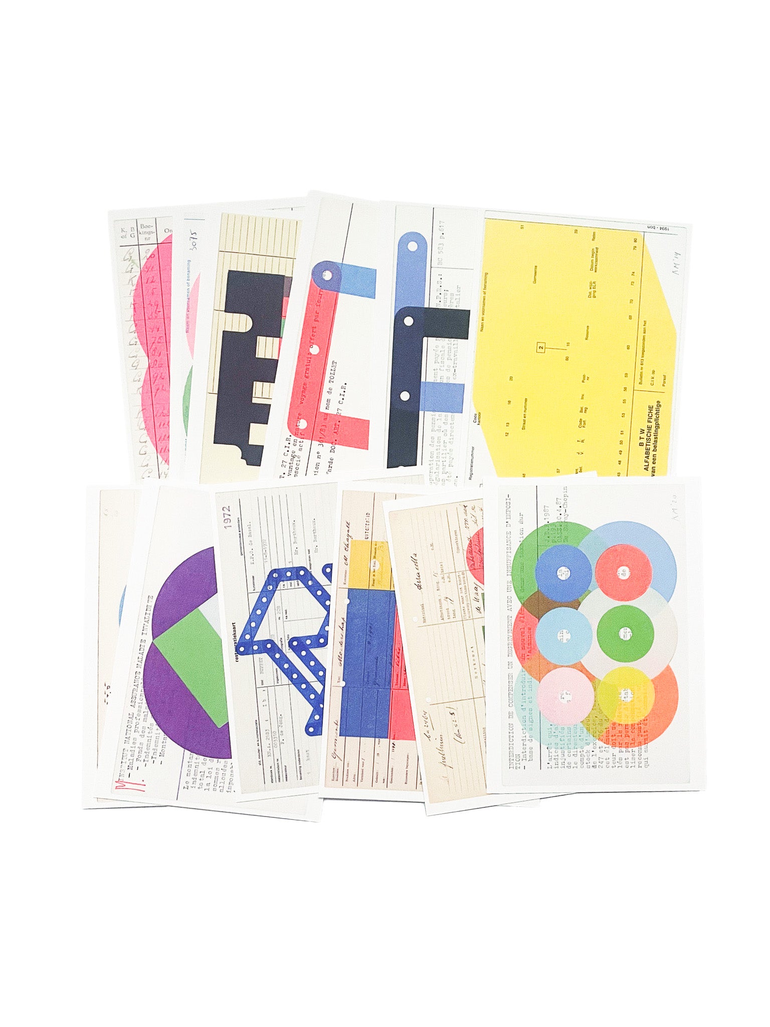 Karel Martens 12 Postcards Set - 本 屋 青 旗 Ao-Hata Bookstore