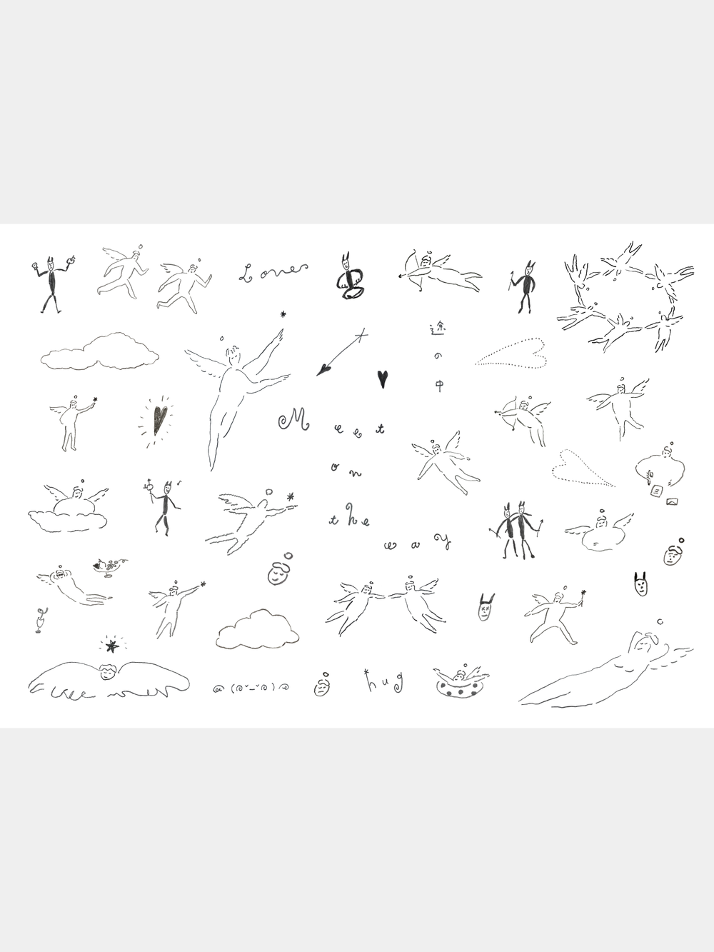Tattoo Sticker: on-the-way