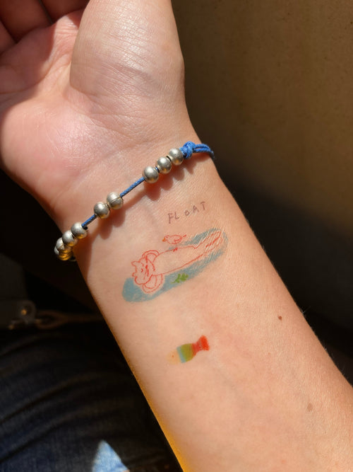 Tattoo Sticker: Dancing Clover