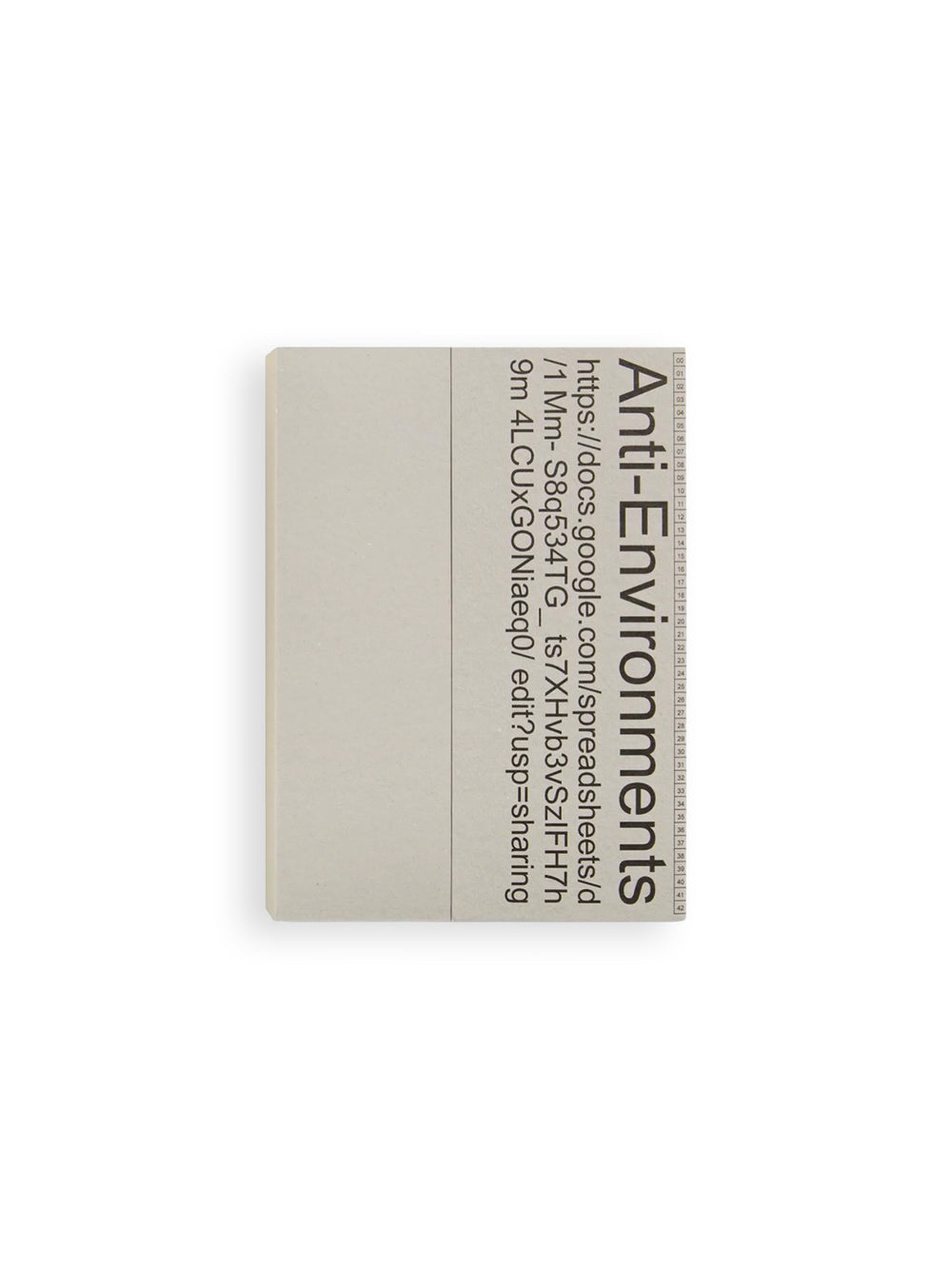 Anti-Environments / Luis Adrian Borchardt