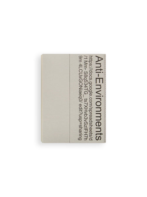 Anti-Environments / Luis Adrian Borchardt