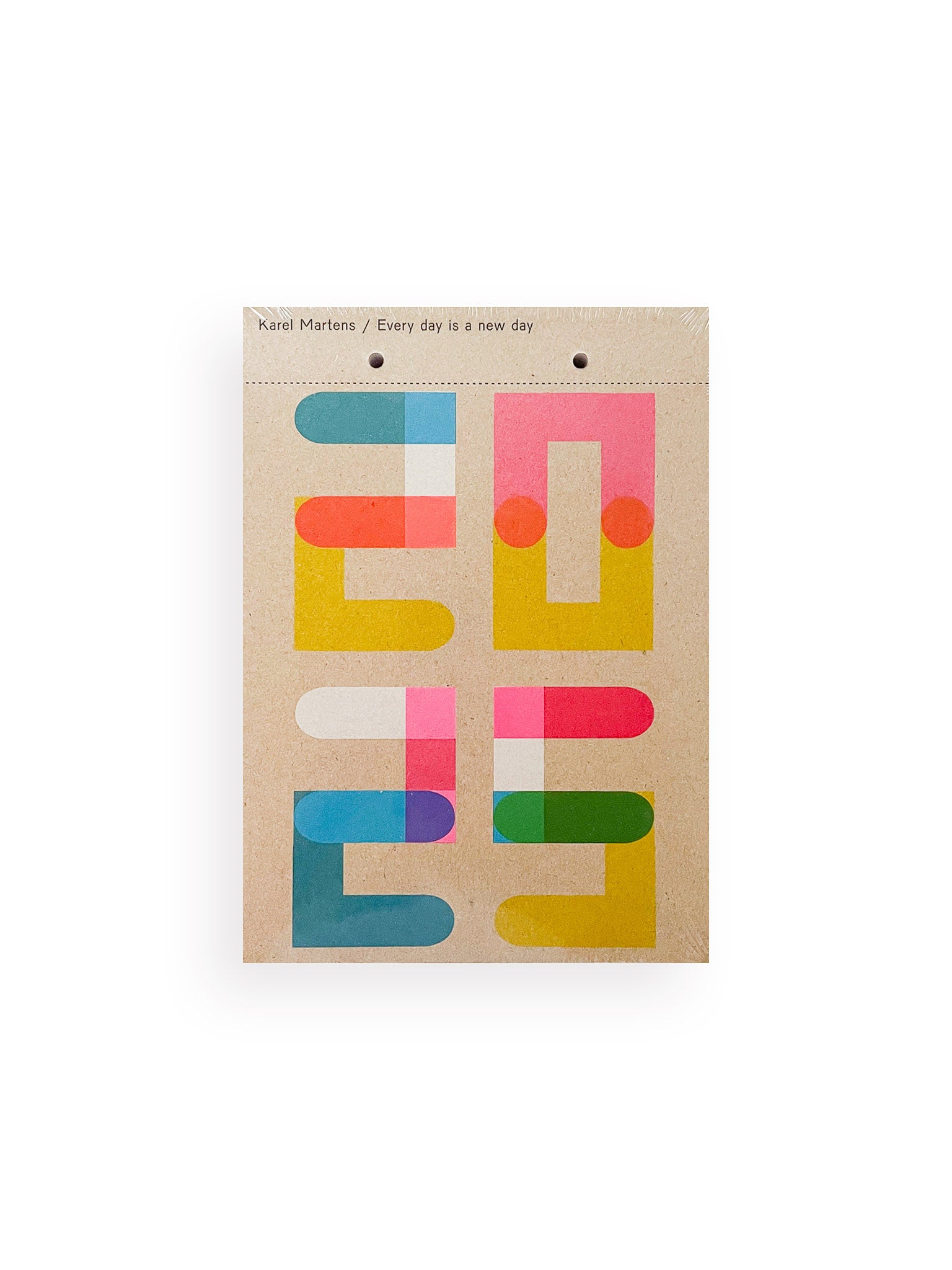 Calendar 2025 / Every day is a new day / Karel Martens - 本