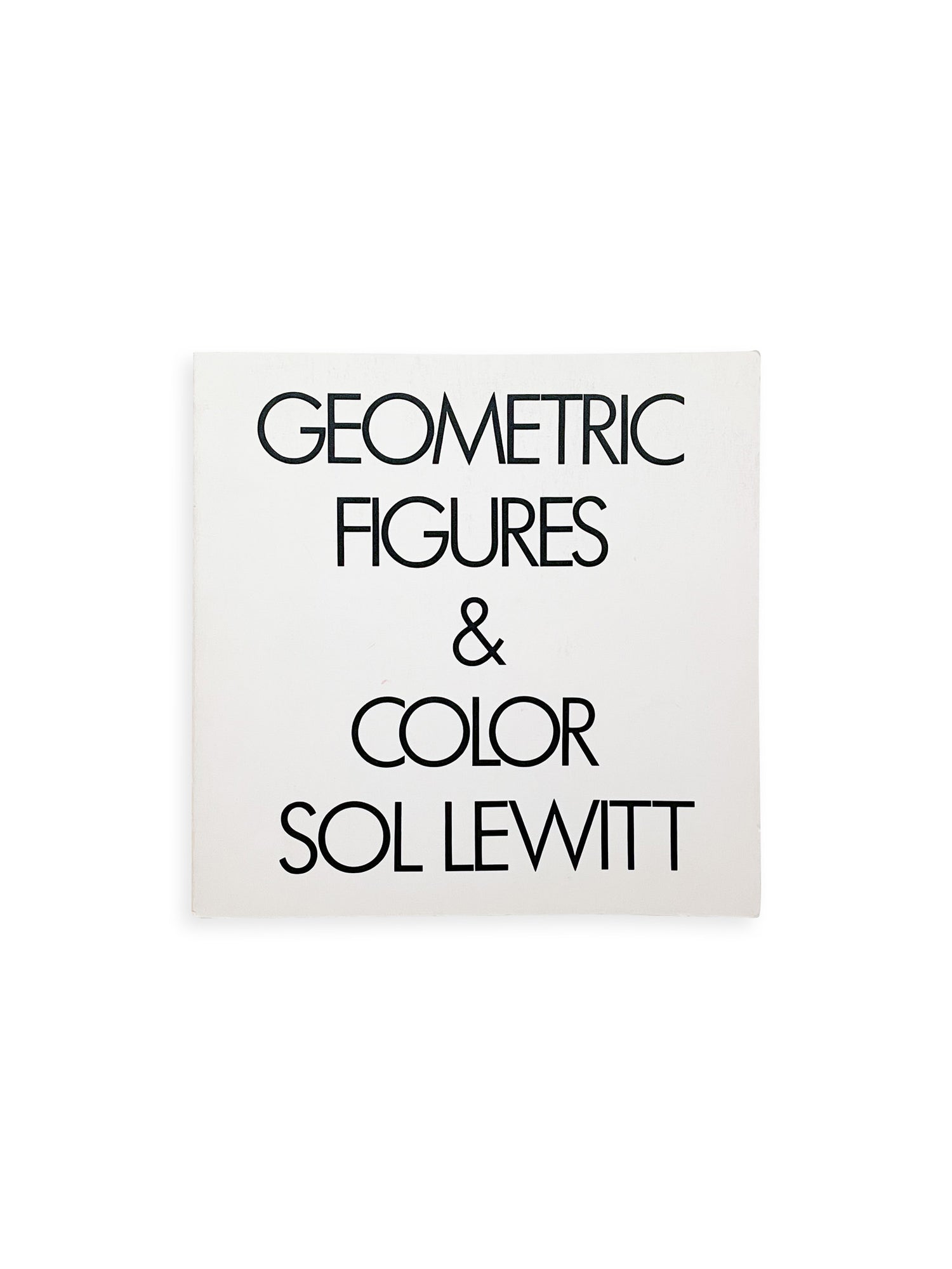 GEOMETRIC FIGURES & COLOR / Sol LeWitt