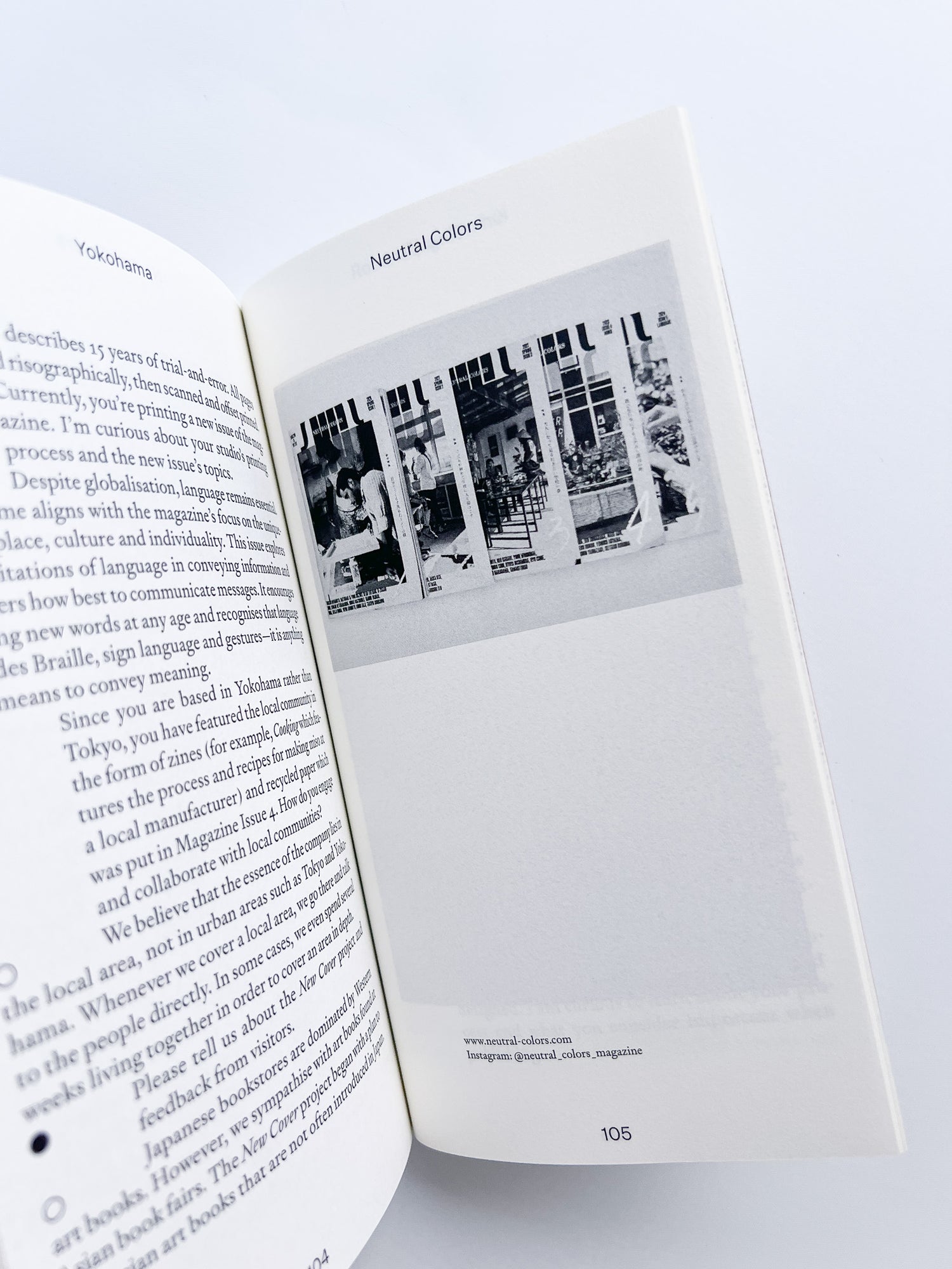 Donating books to the reading room