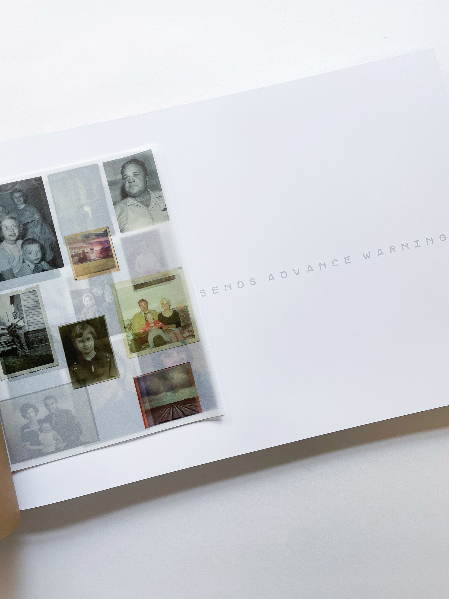 THE END SENDS ADVANCE WARNING / Todd Hido