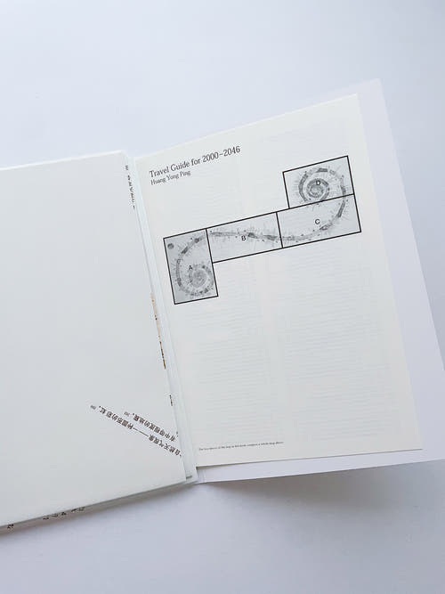 Travel Guide for 2000-2046 / Huang Yong Ping