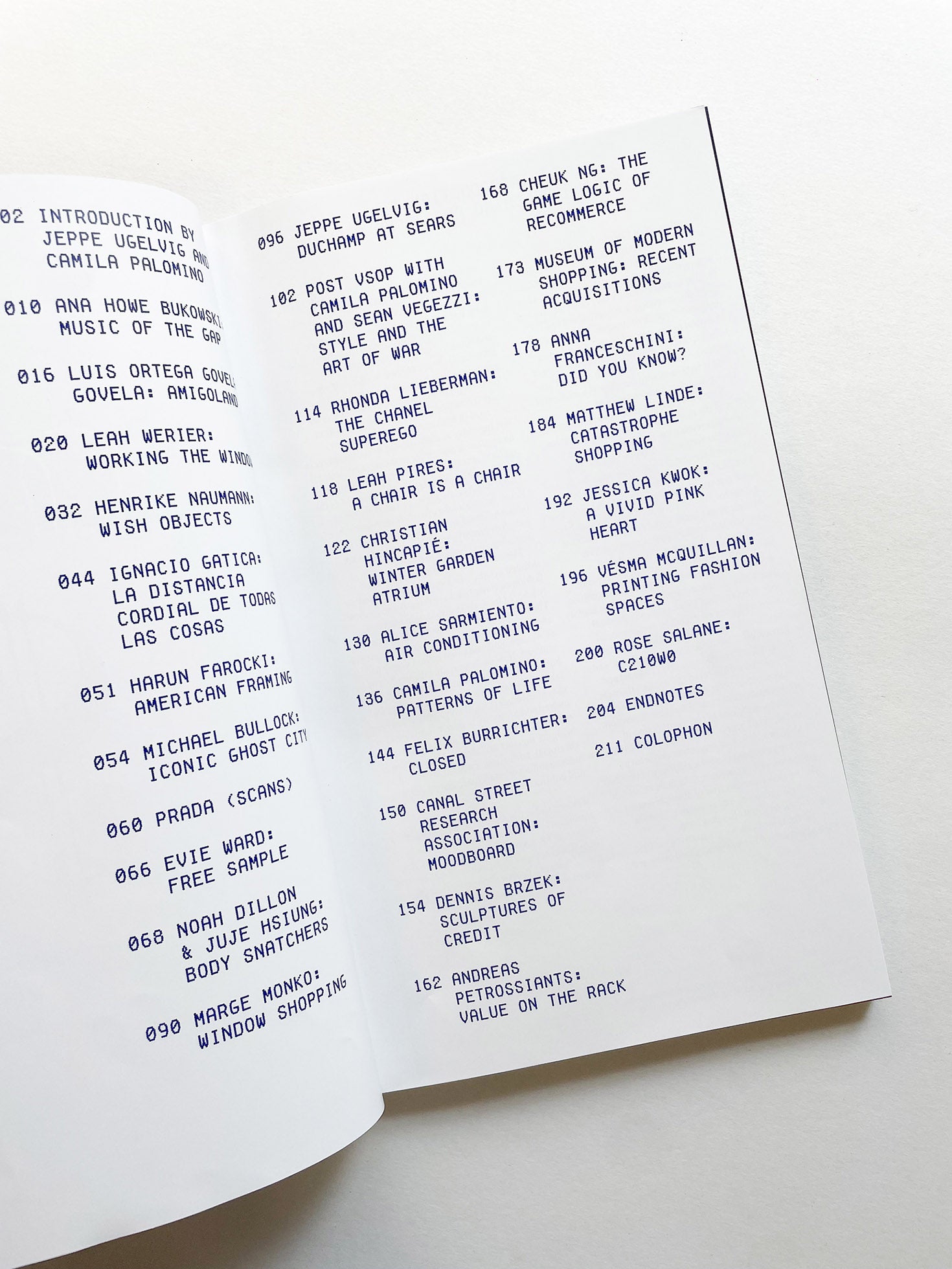 VISCOSE JOURNAL ISSUE 05: RETAIL