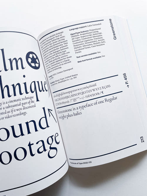 Yearbook of Type #6 2022/23 – Movie Edition