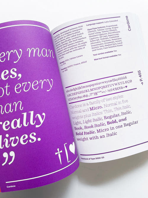 Yearbook of Type #6 2022/23 – Movie Edition