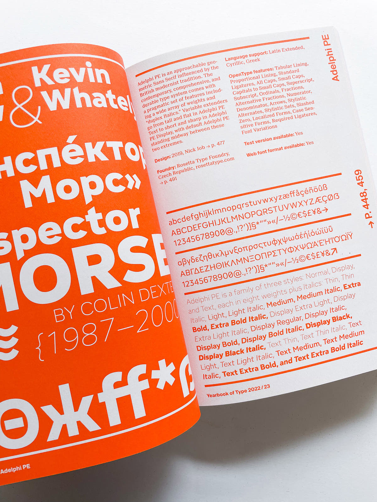Yearbook of Type #6 2022/23 – Movie Edition