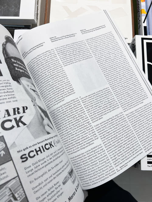 PRESS PAINTINGS  / Sebastian Riemer