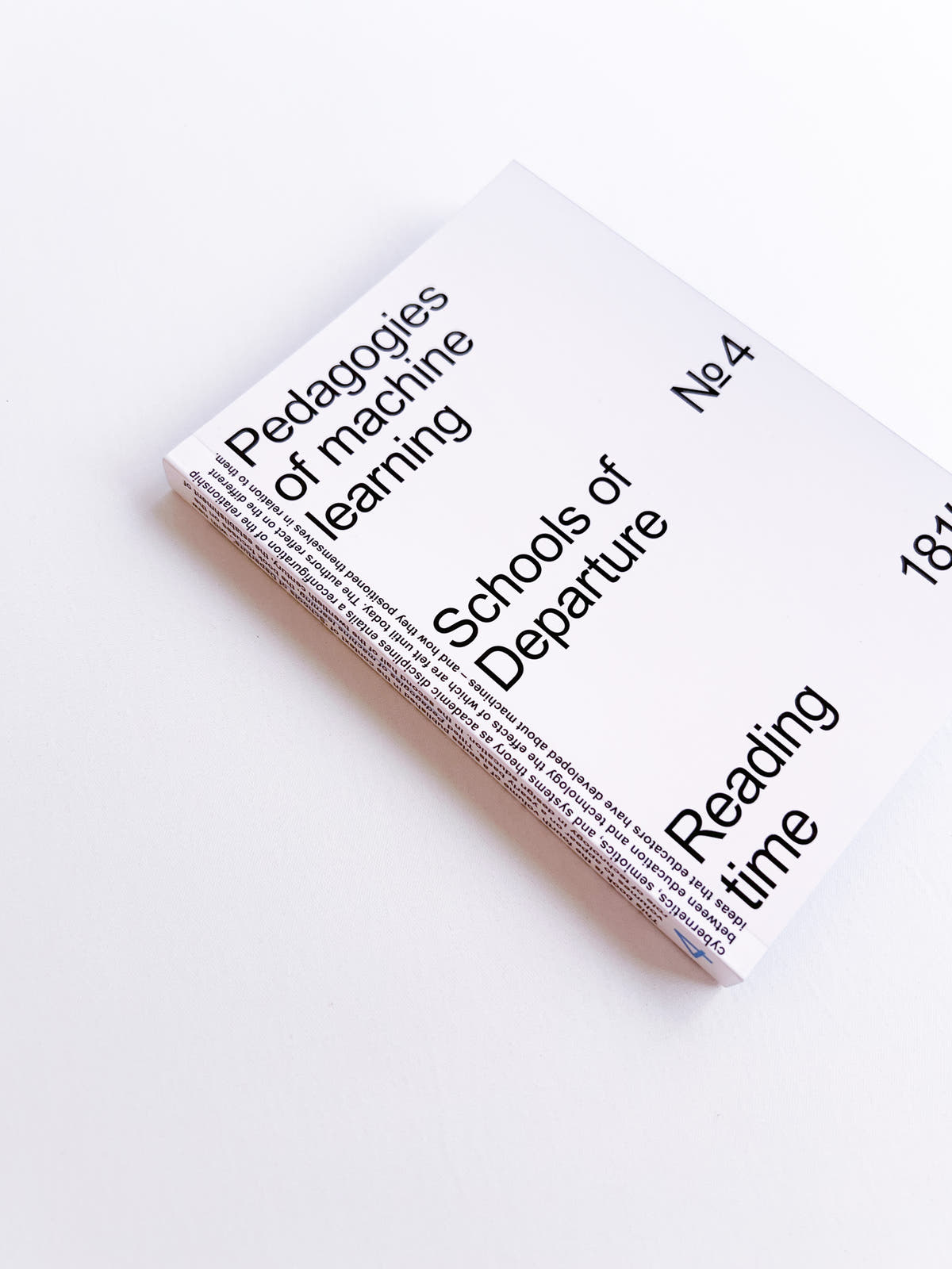 Pedagogies of Machine Learning Schools of Departure Nr. 4 / Stiftung Bauhaus Dessau