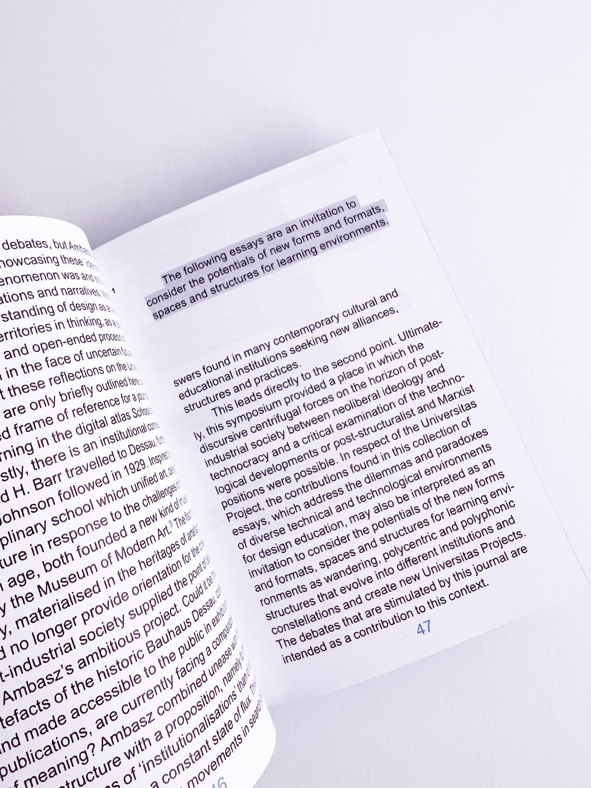 Pedagogies of Machine Learning Schools of Departure Nr. 4 / Stiftung Bauhaus Dessau
