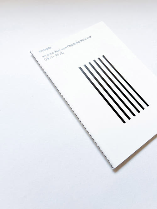 AN ENCOUNTER WITH CHARLOTTE PERRIAND / Charlotte Perriand