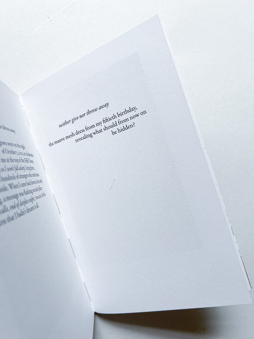 Neither Give nor Throw Away / Sophie Calle