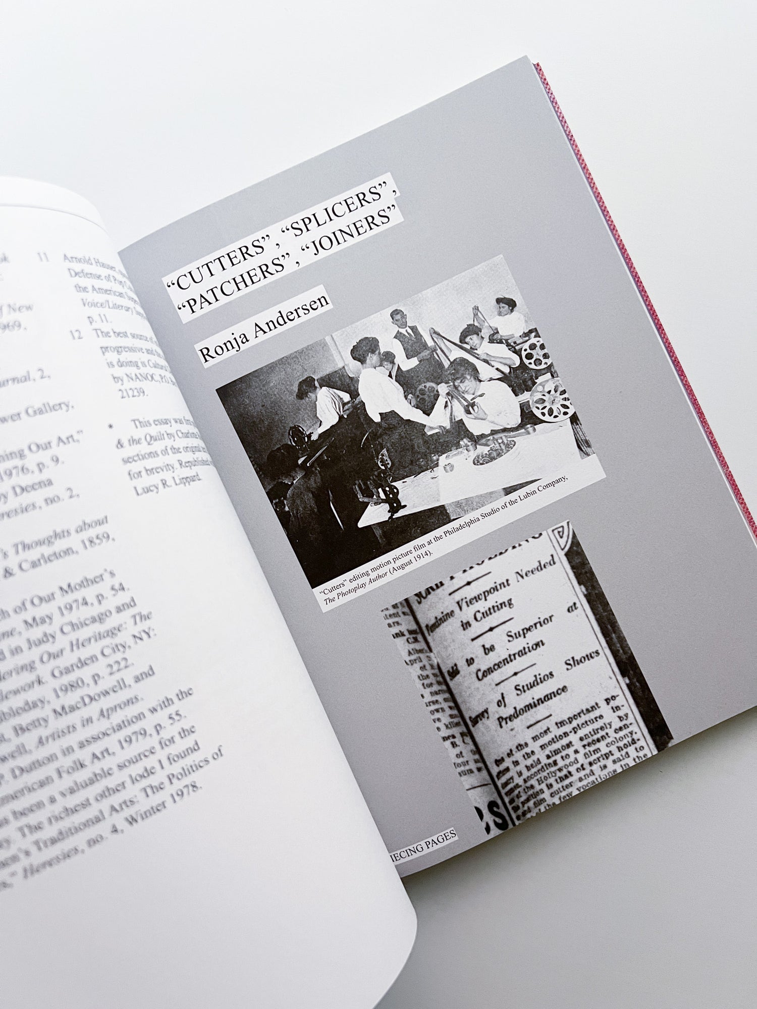 PIECING PAGES On working in fragments / Line Arngaard