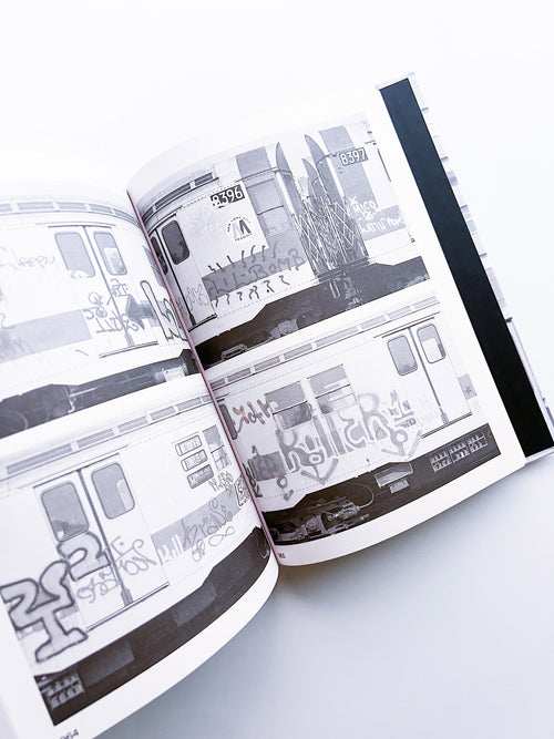 PASSING THROUGH MOVING IN AND GETTING AWAY WITH IT: GORDON MATTA-CLARK NEW YORK CITY GRAFFITI PHOTOGRAPHS, 1972–73 / Gordon Matta-Clark [SECOND PRINTING]