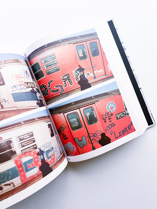 PASSING THROUGH MOVING IN AND GETTING AWAY WITH IT: GORDON MATTA-CLARK NEW YORK CITY GRAFFITI PHOTOGRAPHS, 1972–73 / Gordon Matta-Clark [SECOND PRINTING]