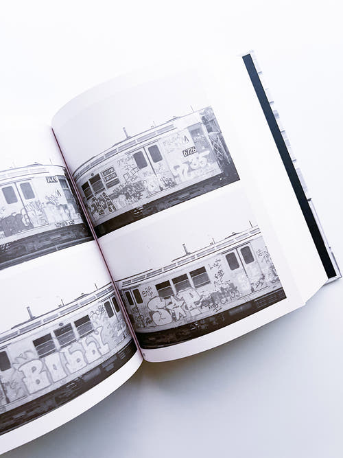 PASSING THROUGH MOVING IN AND GETTING AWAY WITH IT: GORDON MATTA-CLARK NEW YORK CITY GRAFFITI PHOTOGRAPHS, 1972–73 / Gordon Matta-Clark [SECOND PRINTING]