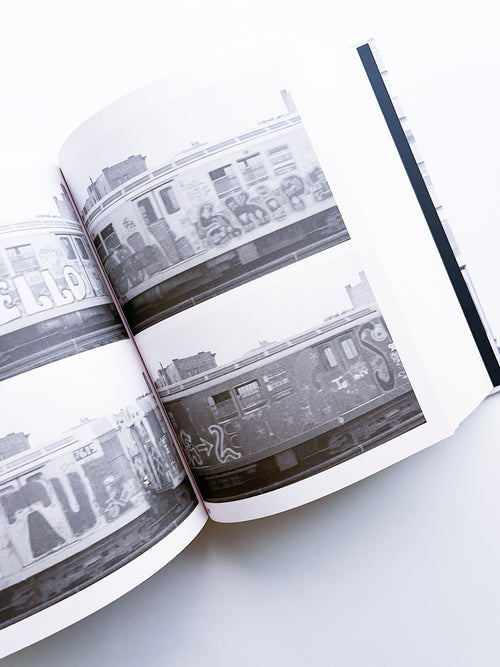 PASSING THROUGH MOVING IN AND GETTING AWAY WITH IT: GORDON MATTA-CLARK NEW YORK CITY GRAFFITI PHOTOGRAPHS, 1972–73 / Gordon Matta-Clark [SECOND PRINTING]