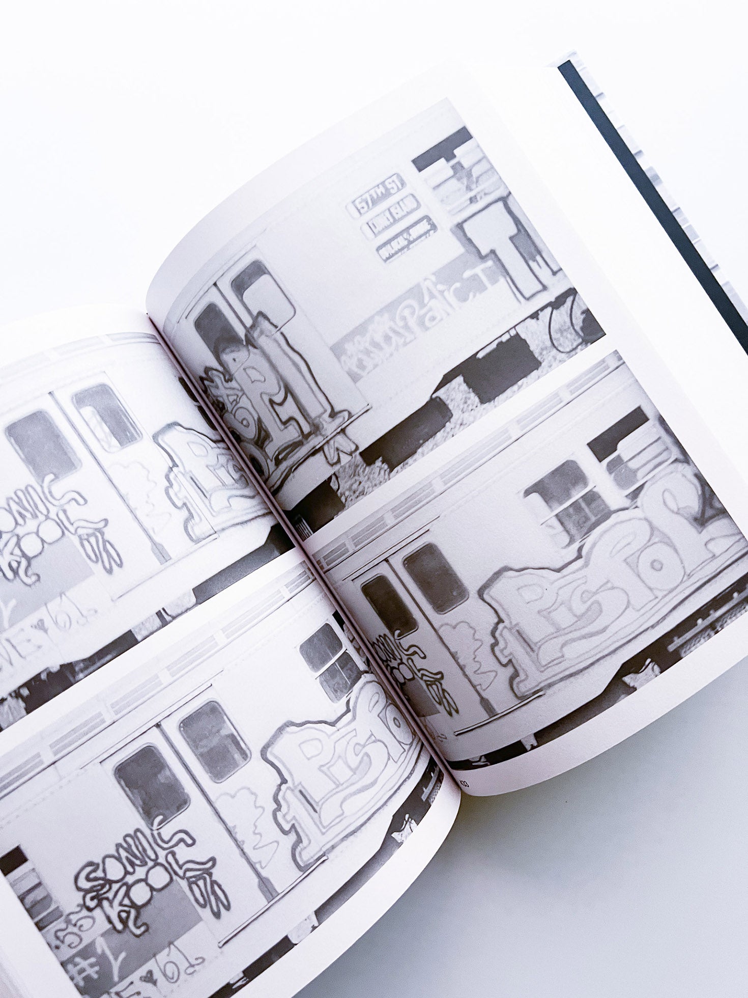 PASSING THROUGH MOVING IN AND GETTING AWAY WITH IT: GORDON MATTA-CLARK NEW YORK CITY GRAFFITI PHOTOGRAPHS, 1972–73 / Gordon Matta-Clark [SECOND PRINTING]