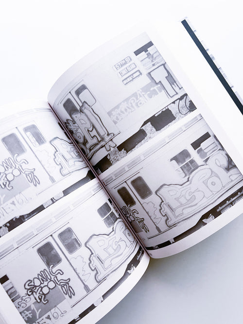 PASSING THROUGH MOVING IN AND GETTING AWAY WITH IT: GORDON MATTA-CLARK NEW YORK CITY GRAFFITI PHOTOGRAPHS, 1972–73 / Gordon Matta-Clark [SECOND PRINTING]