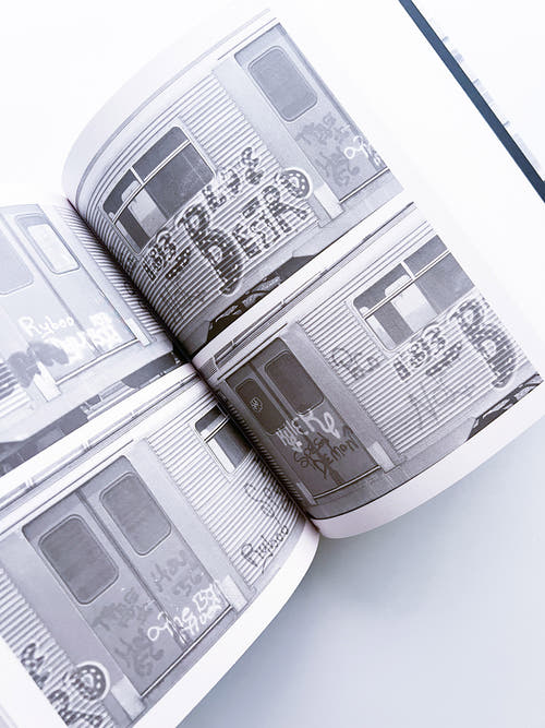 PASSING THROUGH MOVING IN AND GETTING AWAY WITH IT: GORDON MATTA-CLARK NEW YORK CITY GRAFFITI PHOTOGRAPHS, 1972–73 / Gordon Matta-Clark [SECOND PRINTING]