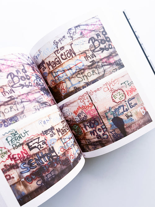 PASSING THROUGH MOVING IN AND GETTING AWAY WITH IT: GORDON MATTA-CLARK NEW YORK CITY GRAFFITI PHOTOGRAPHS, 1972–73 / Gordon Matta-Clark [SECOND PRINTING]