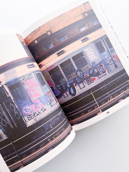 PASSING THROUGH MOVING IN AND GETTING AWAY WITH IT: GORDON MATTA-CLARK NEW YORK CITY GRAFFITI PHOTOGRAPHS, 1972–73 / Gordon Matta-Clark [SECOND PRINTING]