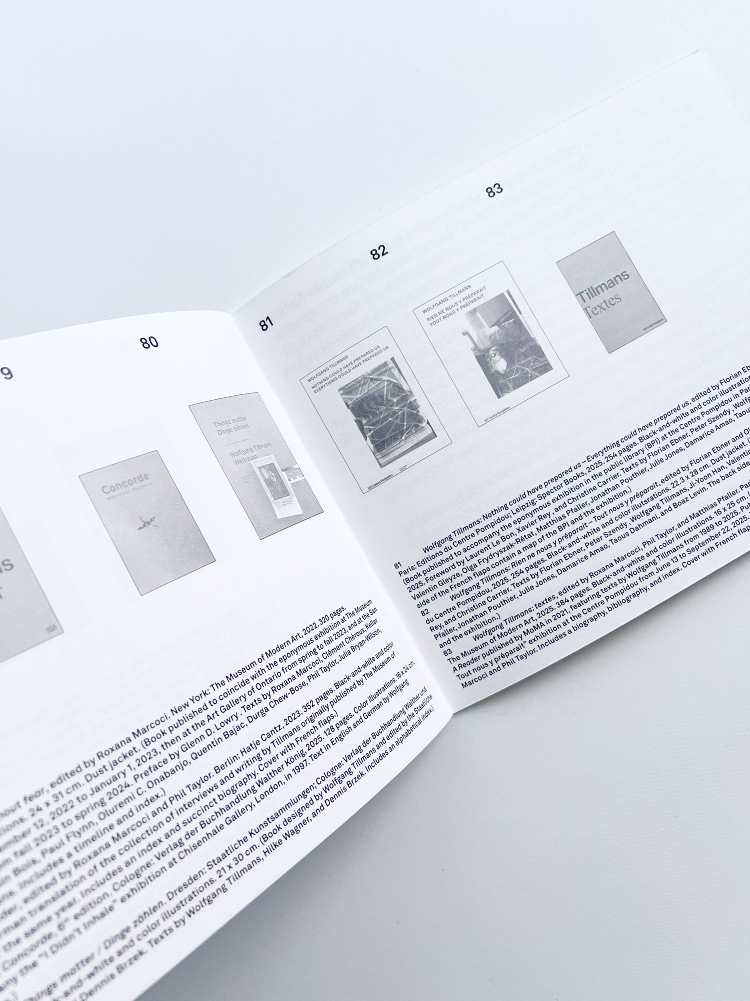 INVENTORY WOLFGANG TILLMANS BOOKS 1995–2025 / Wolfgang Tillmans