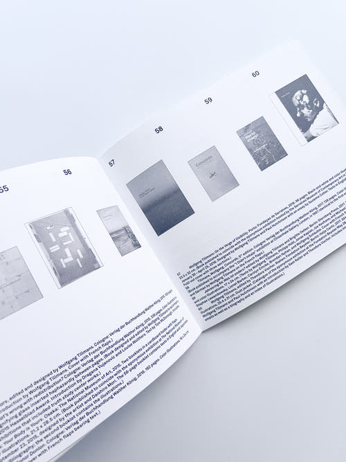 INVENTORY WOLFGANG TILLMANS BOOKS 1995–2025 / Wolfgang Tillmans