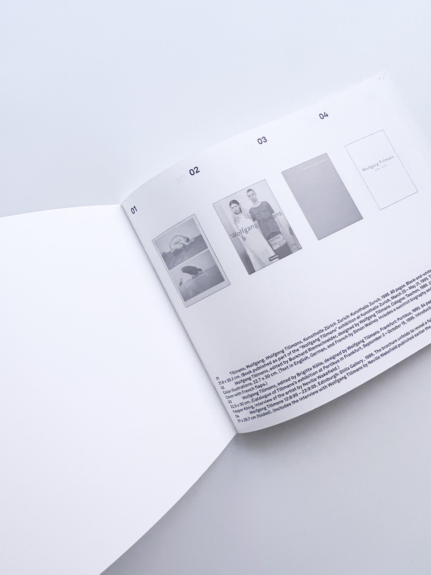 INVENTORY WOLFGANG TILLMANS BOOKS 1995–2025 / Wolfgang Tillmans