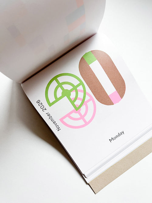 Calendar 2026 / Every day is a new day / Karel Martens