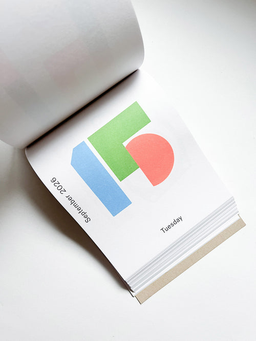 Calendar 2026 / Every day is a new day / Karel Martens