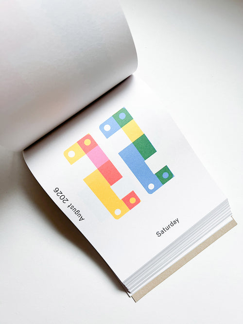 Calendar 2026 / Every day is a new day / Karel Martens