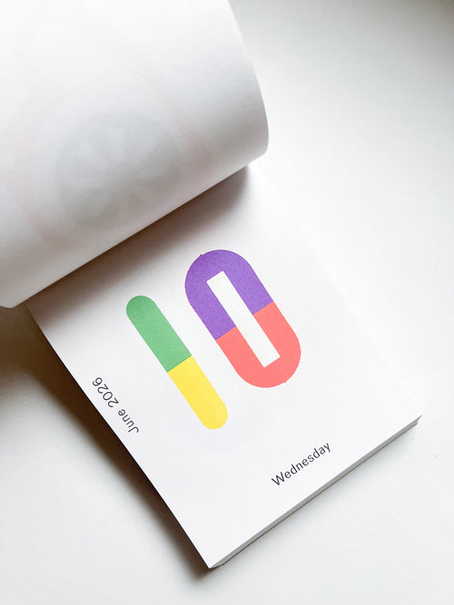 Calendar 2026 / Every day is a new day / Karel Martens