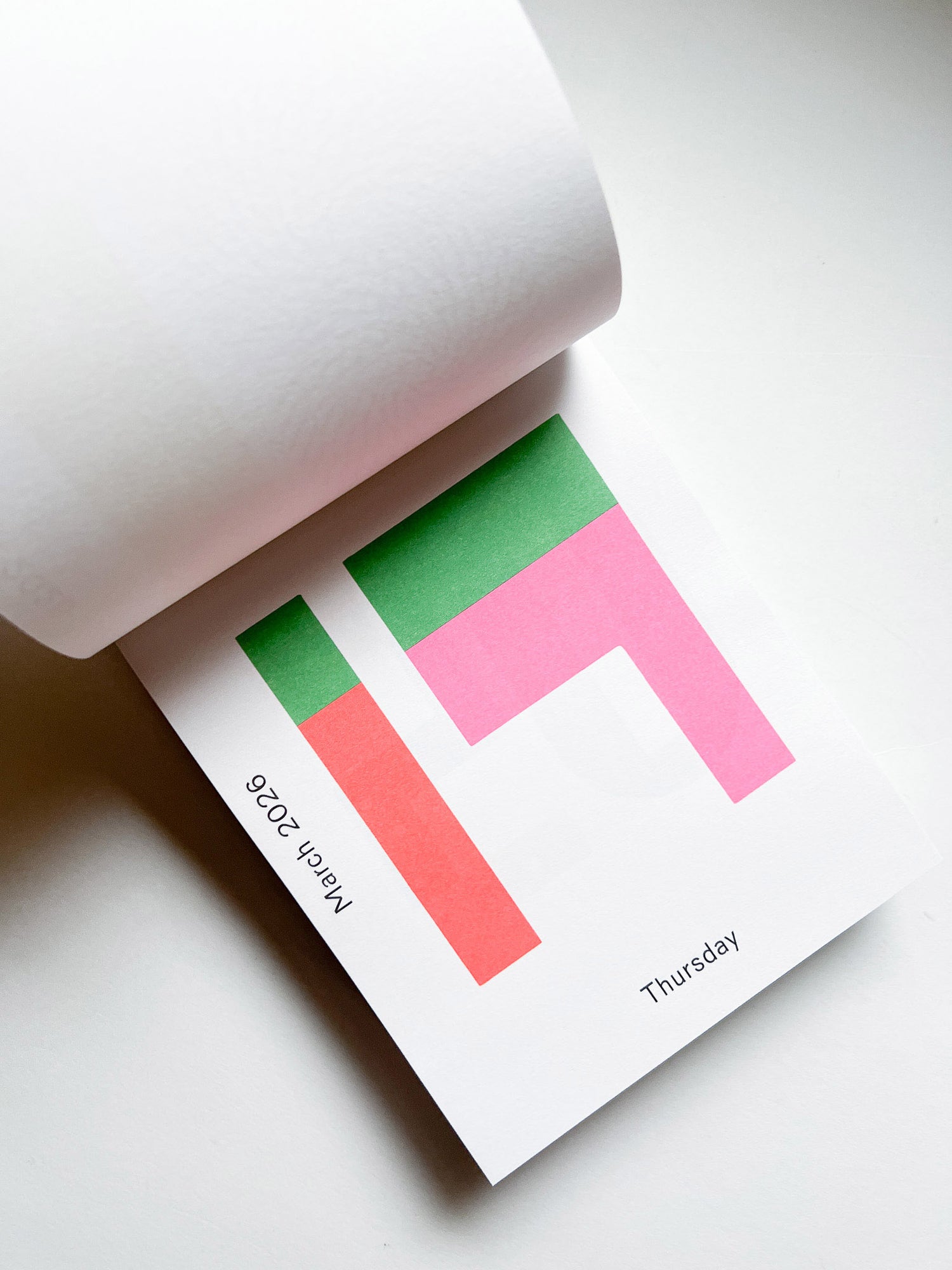 Calendar 2026 / Every day is a new day / Karel Martens