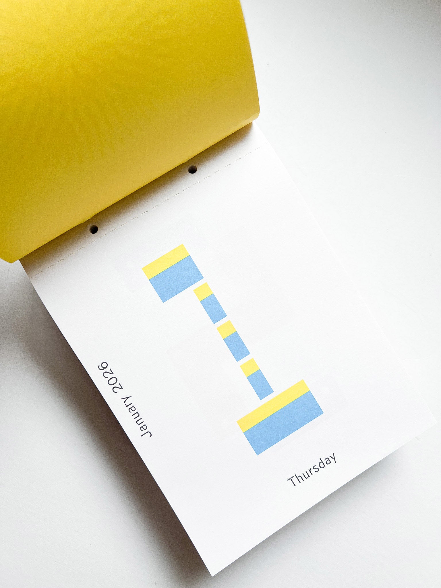 Calendar 2026 / Every day is a new day / Karel Martens - 本屋青旗