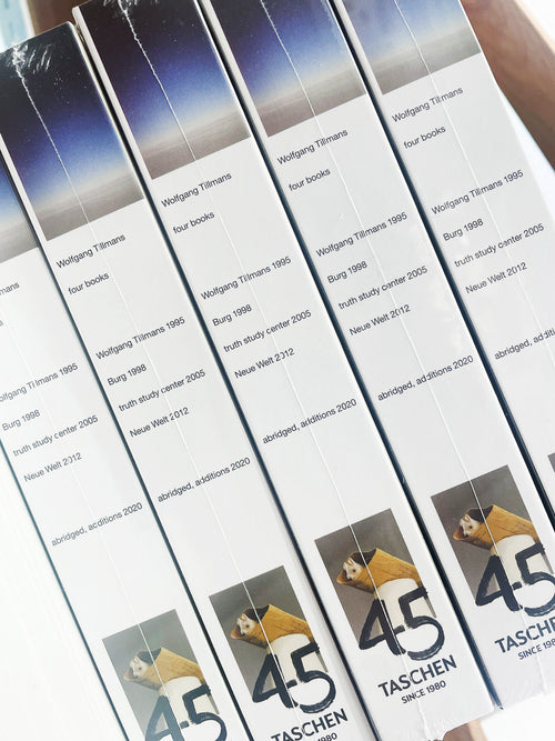 Wolfgang Tillmans. four books. 45th Ed.