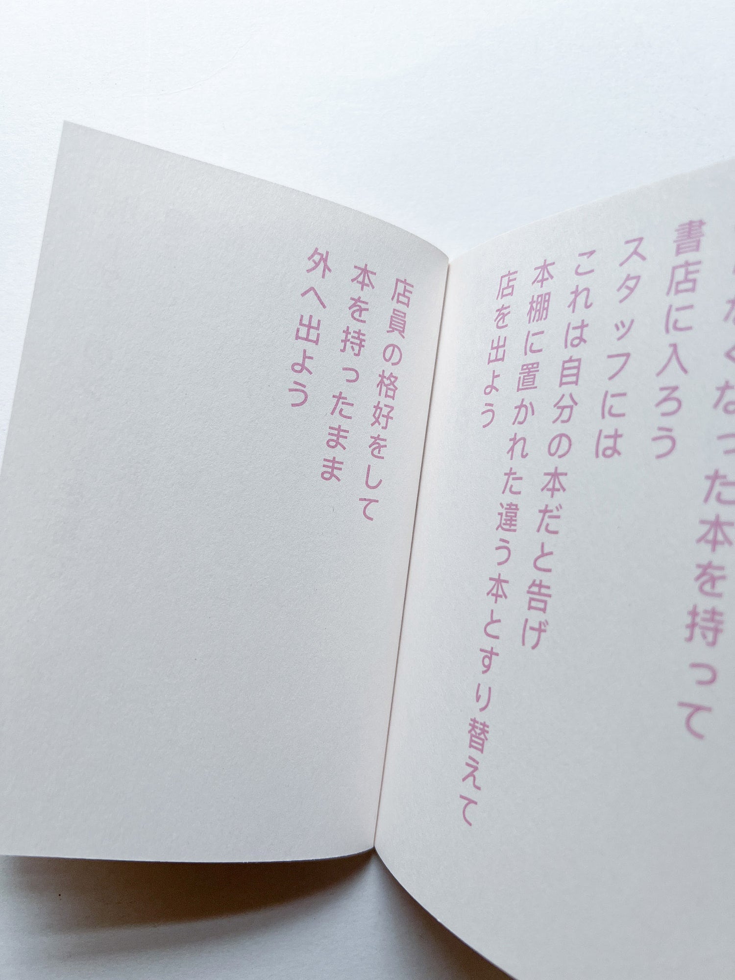 書店で本を盗む方法 / David Horvitz