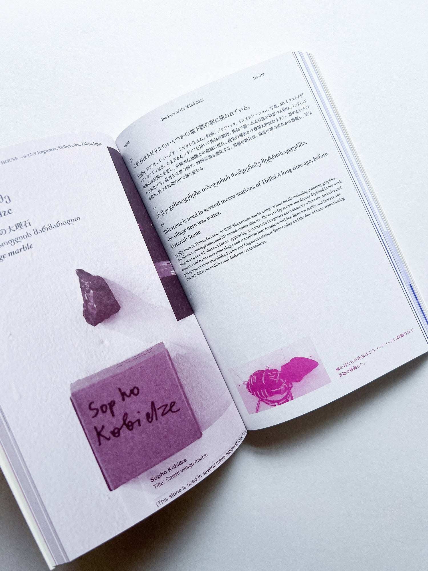 The Eyes of the Wind Pocket Tour Book 2022―2024