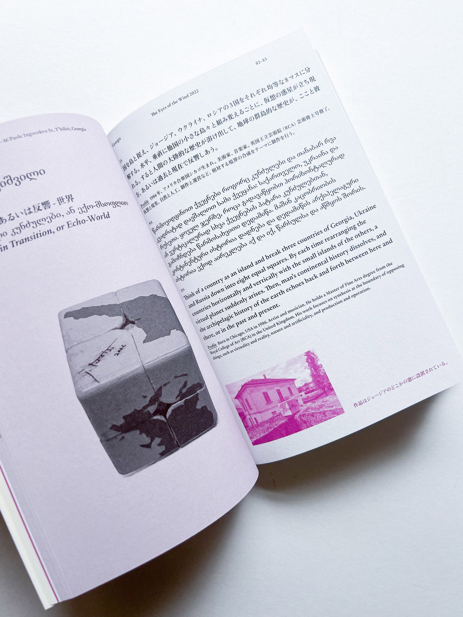 The Eyes of the Wind Pocket Tour Book 2022―2024