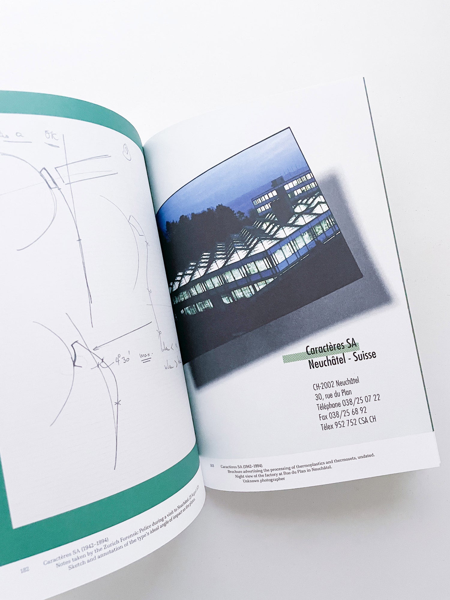 Impact Type Manufacturing Type for Typewriters in Switzerland, 1941–1997