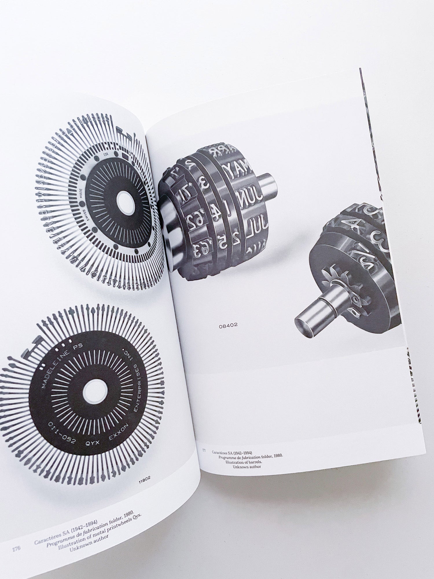 Impact Type Manufacturing Type for Typewriters in Switzerland, 1941–1997