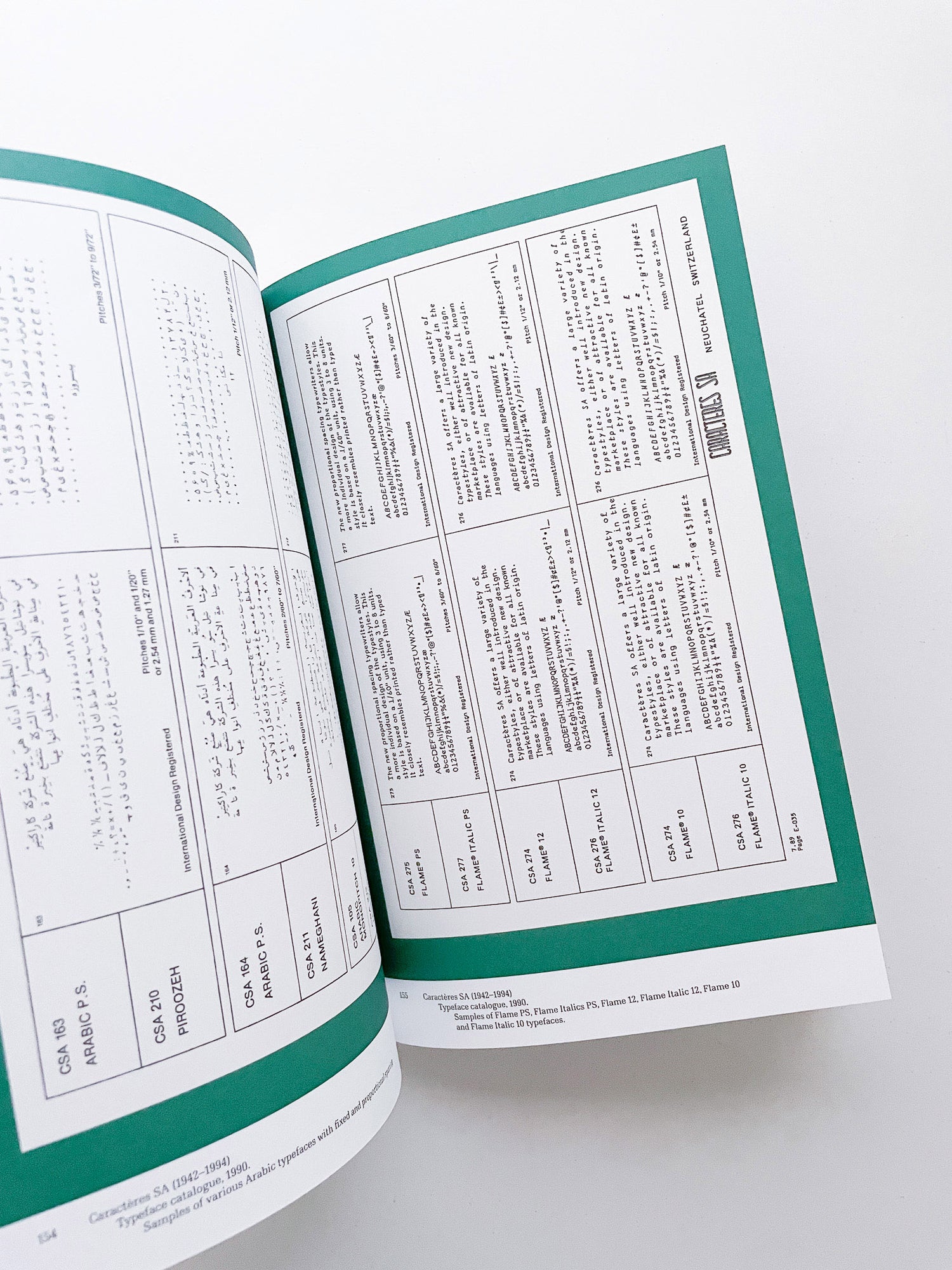Impact Type Manufacturing Type for Typewriters in Switzerland, 1941–1997