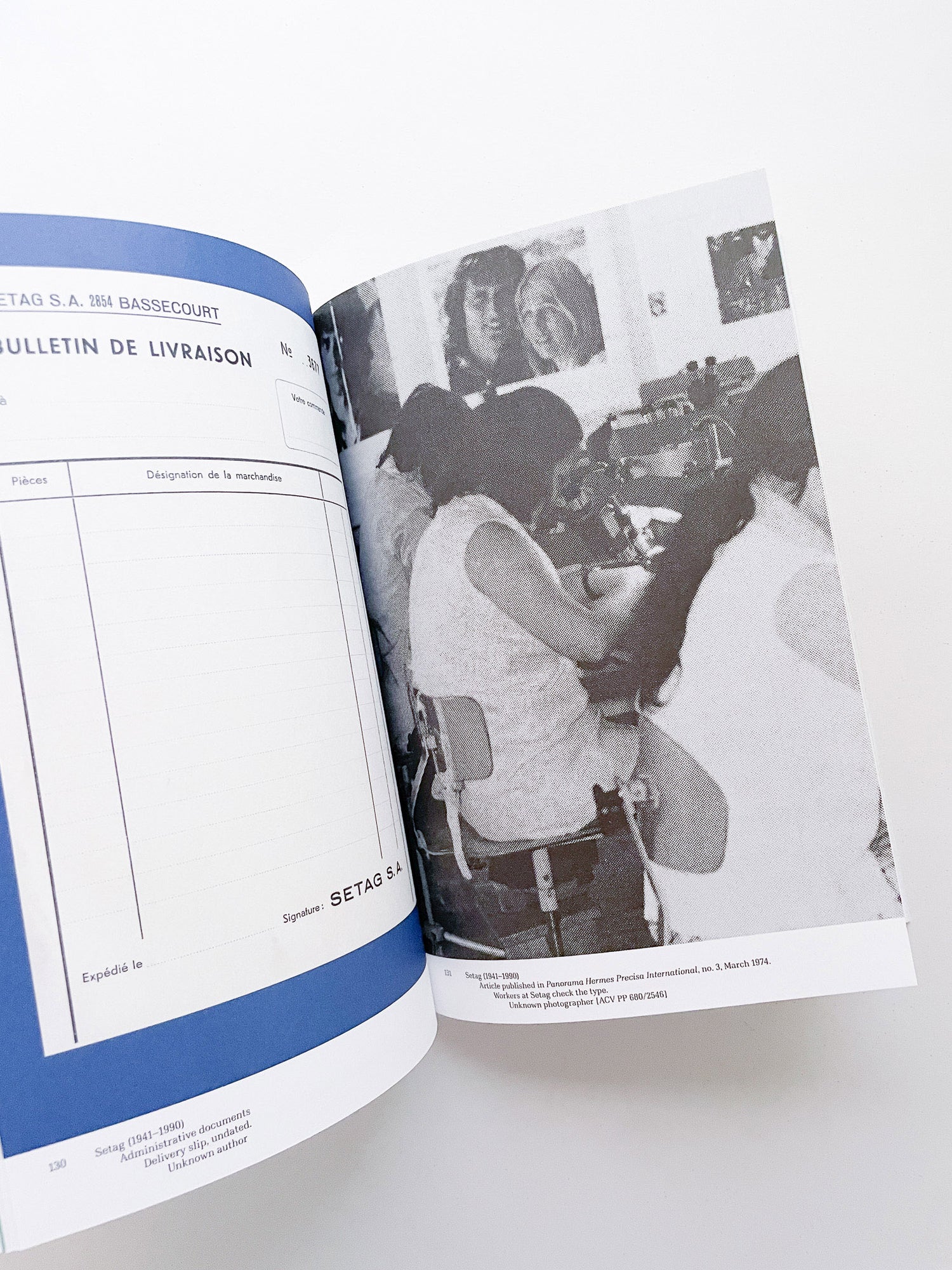 Impact Type Manufacturing Type for Typewriters in Switzerland, 1941–1997