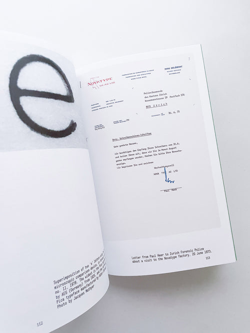 Impact Type Manufacturing Type for Typewriters in Switzerland, 1941–1997
