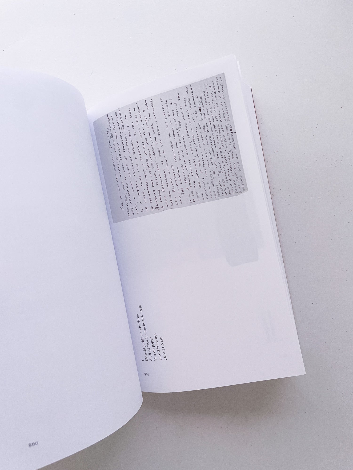 DONALD JUDD WRITINGS / Donald Judd